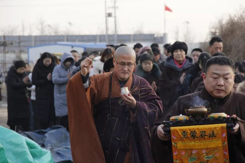 冀州道安寺大雄寶殿佛像安奉