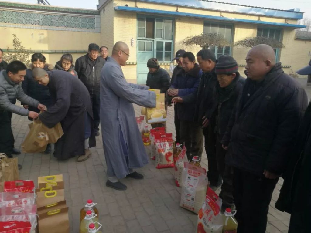 以感恩的心面对世界 | 冀州道安寺悲心慈善团慰问贫困家庭