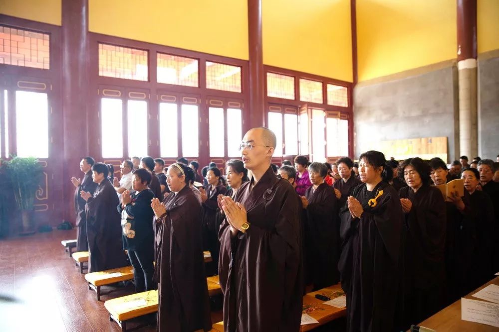 香汤灌沐紫金躯 | 冀州道安寺隆重举行释迦牟尼诞辰浴佛法会