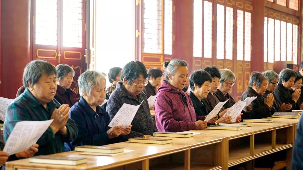 冀州道安寺己亥年浴佛节共修法会正式开始