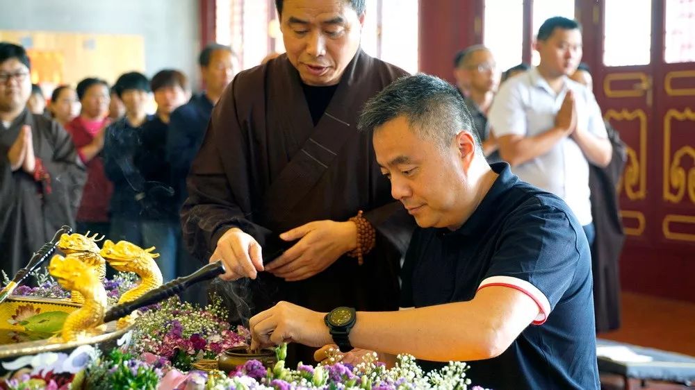 香汤灌沐紫金躯 | 冀州道安寺隆重举行释迦牟尼诞辰浴佛法会