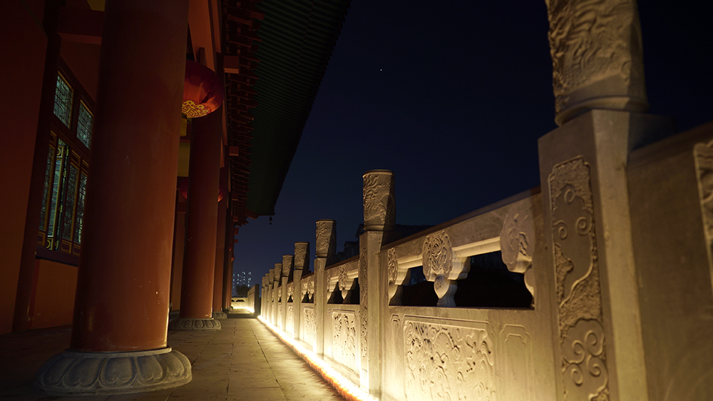 我們的節日 | 冀州道安寺舉行國慶升旗儀式及中秋供月傳燈法會圓滿