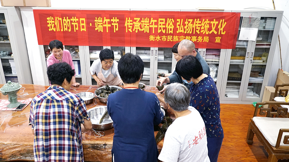 我们的节日 | 冀州道安寺常住大众共度端午