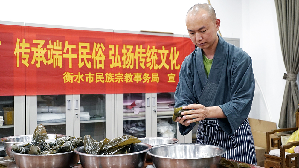 我们的节日 | 冀州道安寺常住大众共度端午