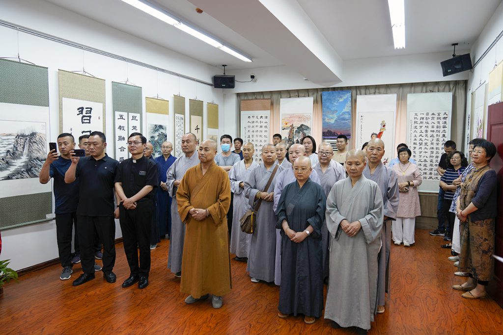 “百年峥嵘迎华诞 翰墨书香颂党恩” ——衡水市宗教界庆祝中国共产党成立100周年图片书画展隆重开幕