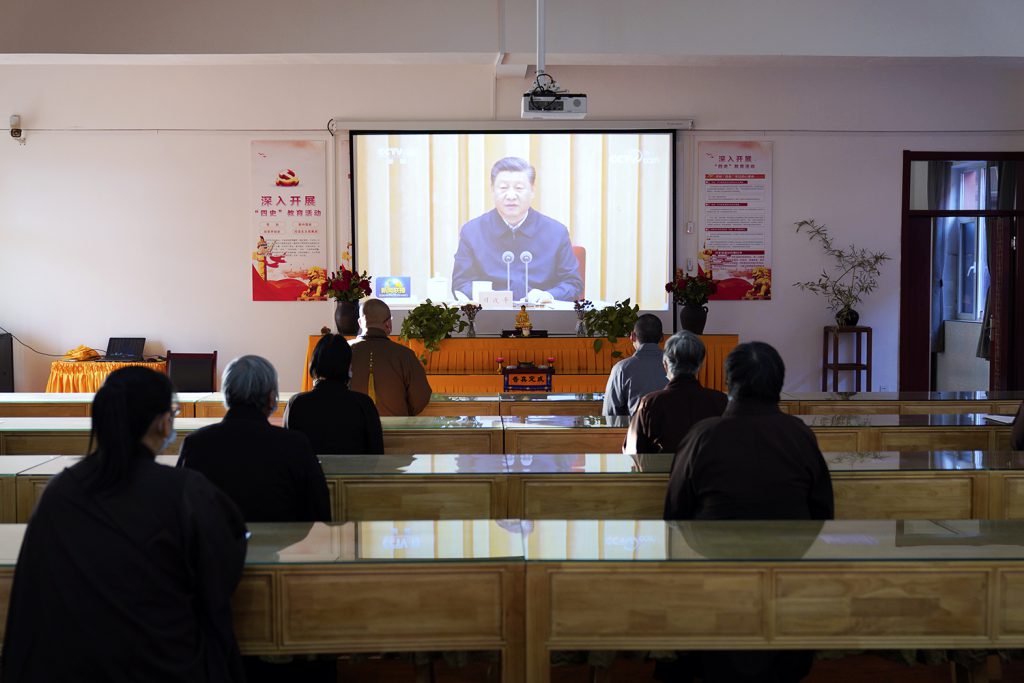 冀州道安寺组织进行全国宗教工作会议精神专题学习