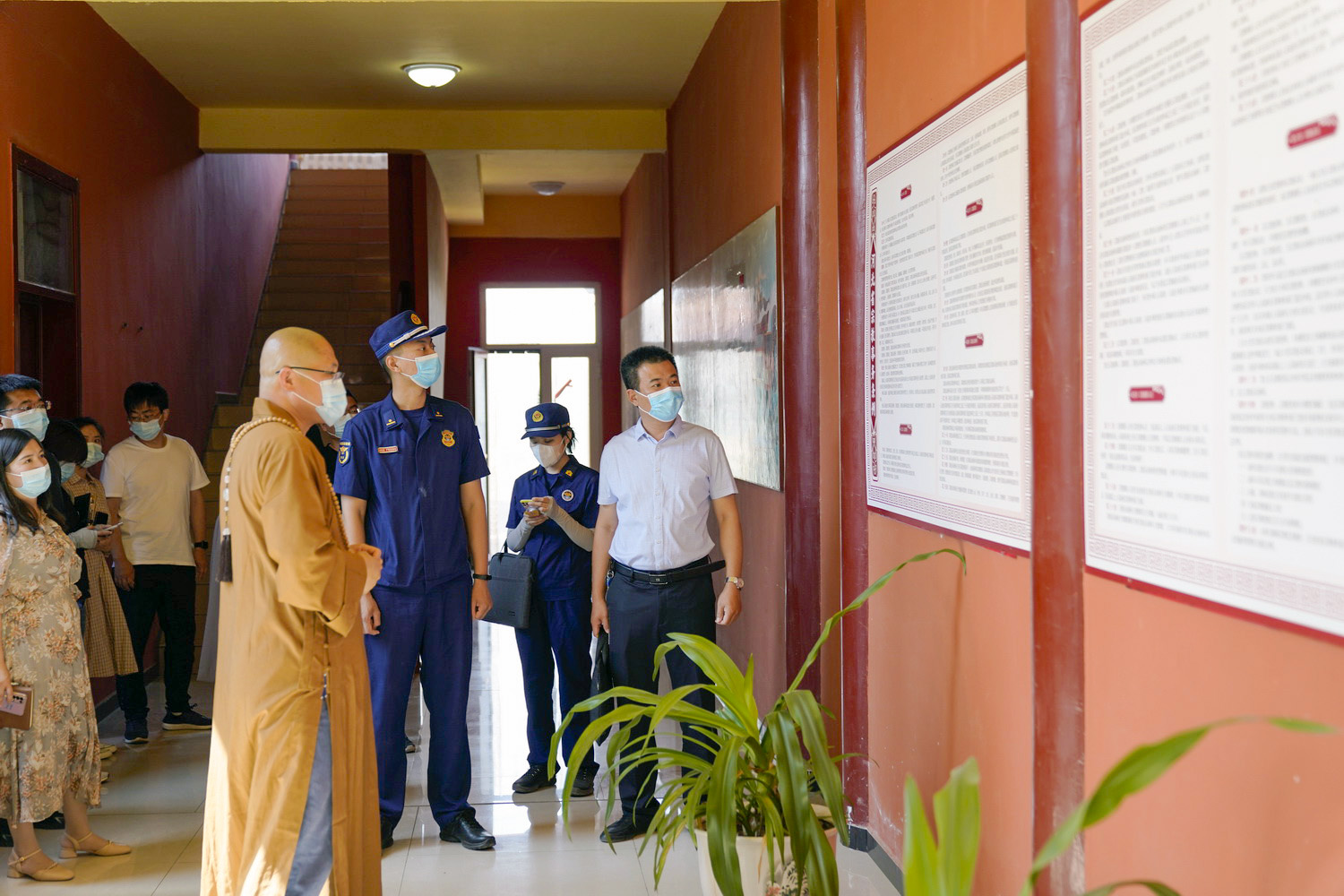 冀州區宗教場所“雙創四進”觀摩暨“崇儉戒奢”教育活動推進會在我寺舉行