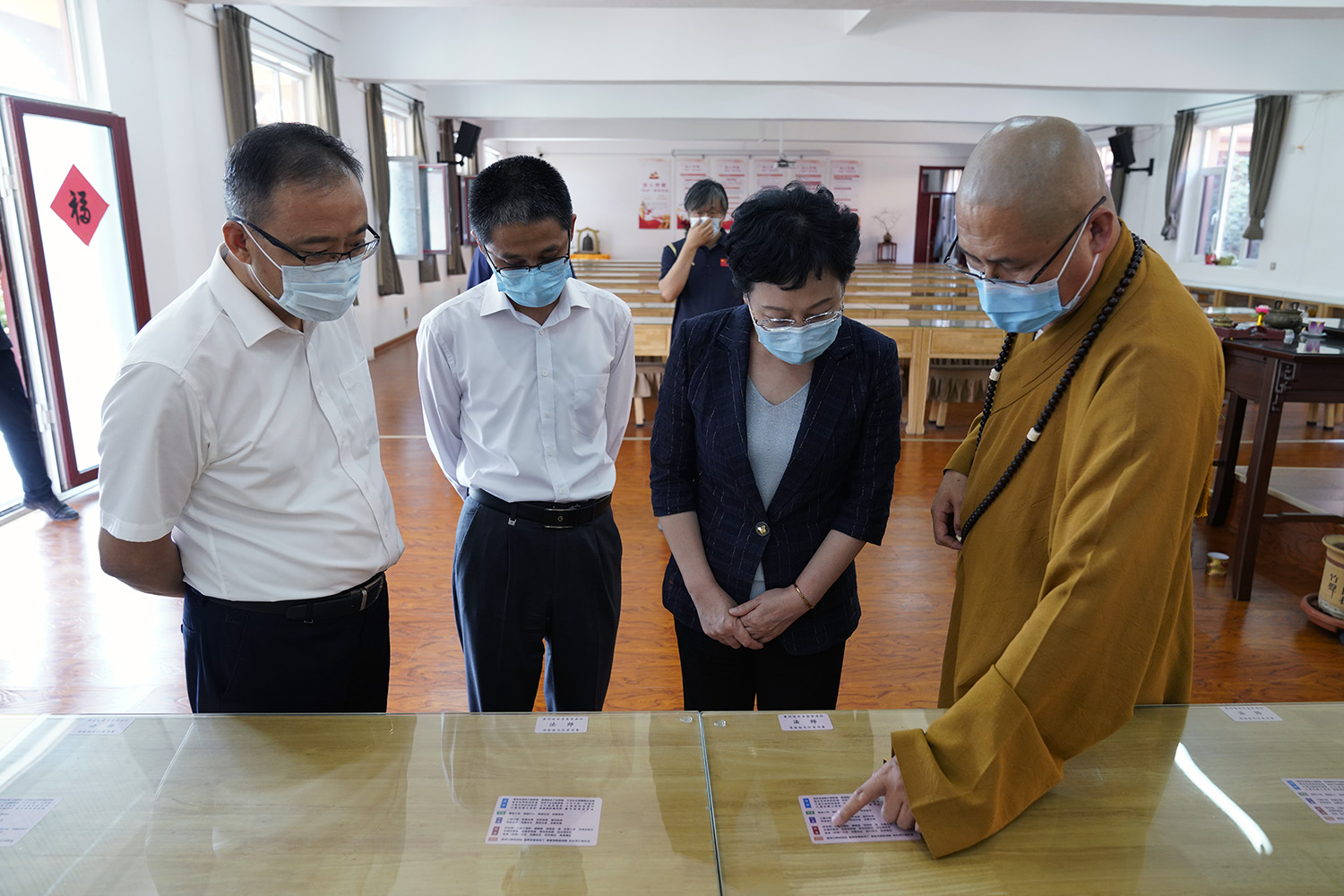 衡水市委统战部部长申文霞莅临冀州道安寺调研慰问