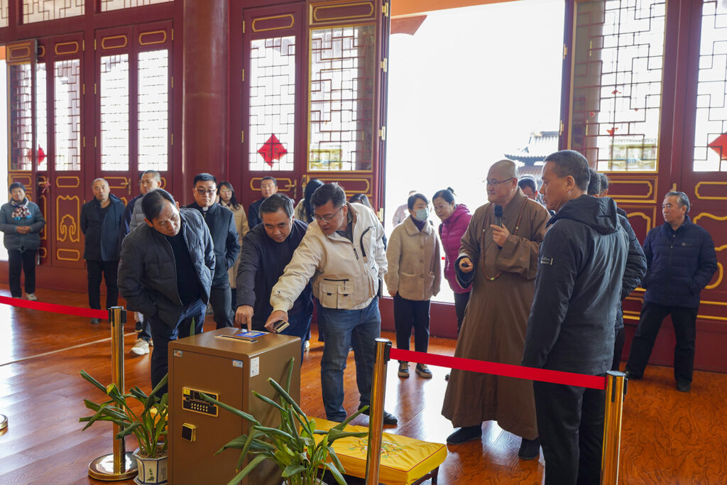 邯郸市民宗局莅临冀州道安寺参观交流